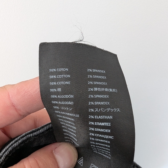 Parasuco Men's Moto / Biker Fit Distressed Black Jeans ~ Size 38 - Picture 10 of 12